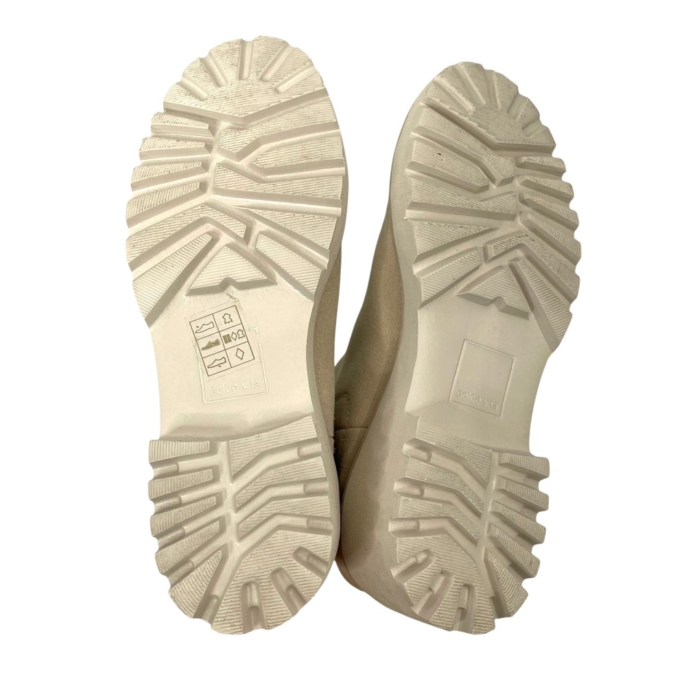 Dolce Vita Huey H20 Wedge Chelsea Booties Size 6 cream tan neutral - Picture 12 of 12